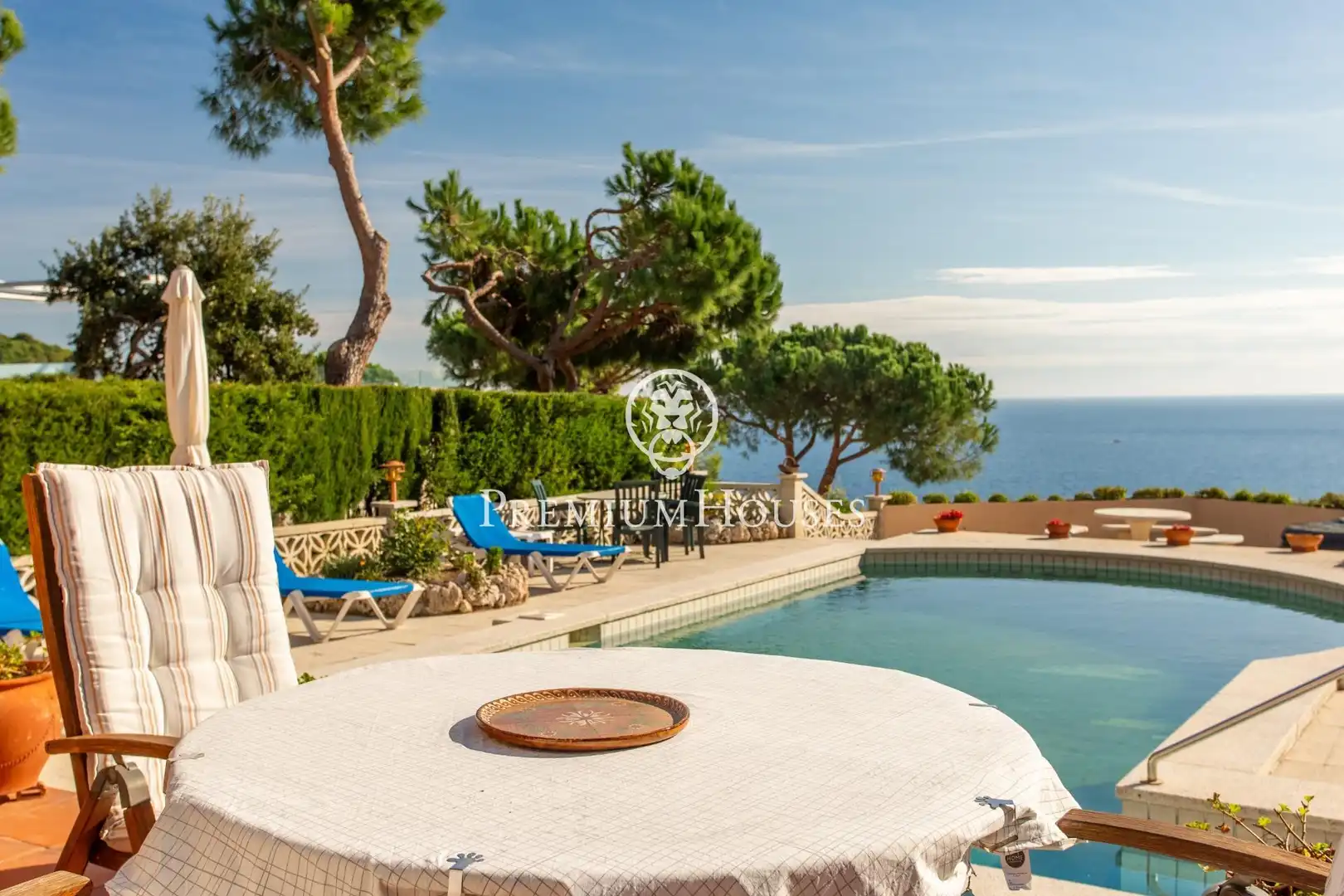 Jardí de Casa o xalet en venda en Lloret de Mar amb Calefacció, Jardí privat i Piscina