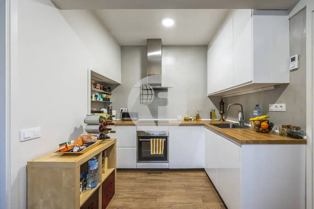 Cocina de Casa o chalet en venta en Sabadell con Aire acondicionado, Calefacción y Terraza
