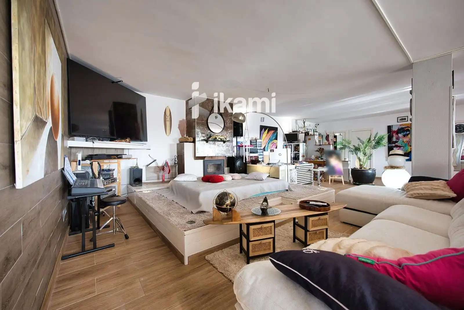Sala de estar de Ático en venta en El Campello con Aire acondicionado, Calefacción y Terraza