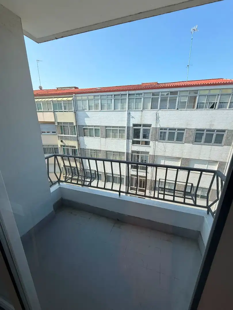 Balcony of Flat for rent in Ferrol  with Heating, Furnished and Oven
