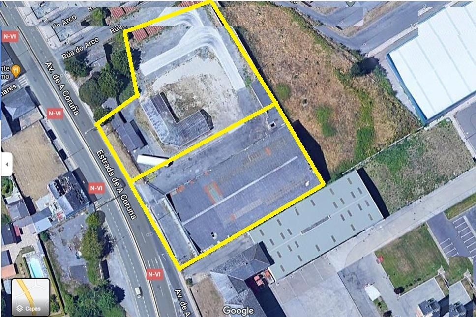 Exterior view of Industrial buildings to rent in Lugo Capital