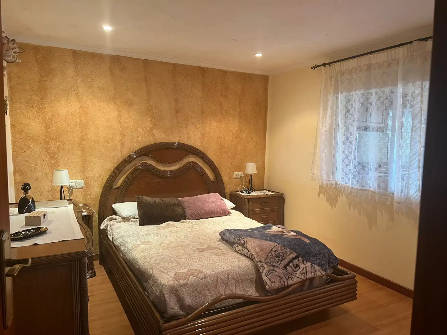 Schlafzimmer von Einfamilien-Reihenhaus zum Verkauf in Valdoviño mit Heizung, Terrasse und Abstellraum