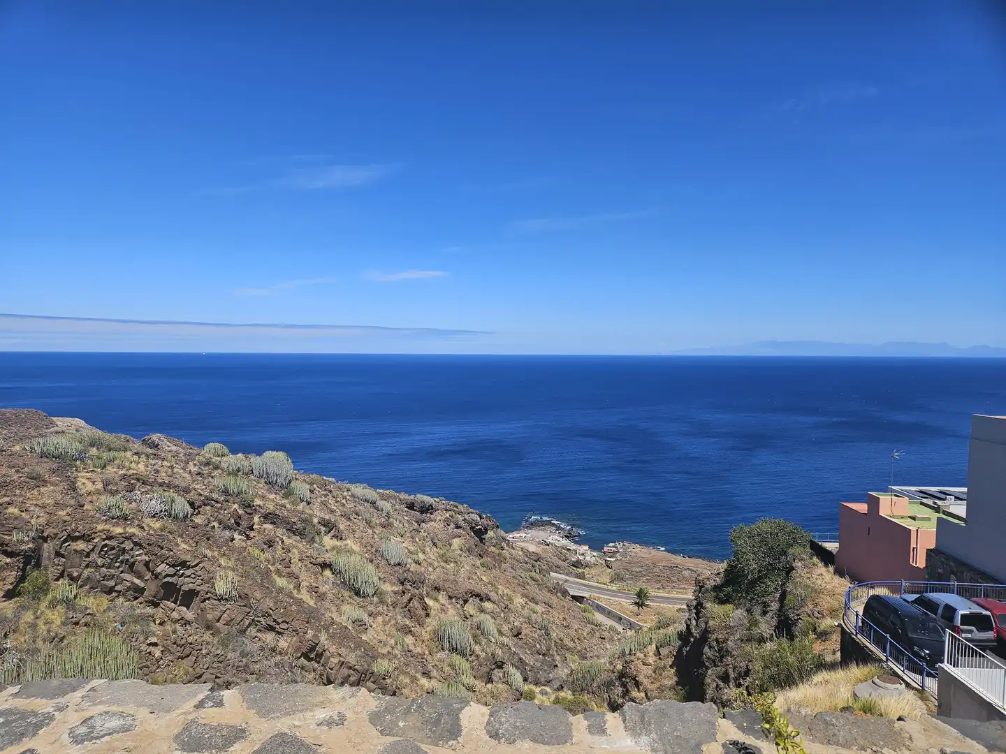 Vista exterior de Casa adosada en venda en Santa Cruz de Tenerife amb Terrassa