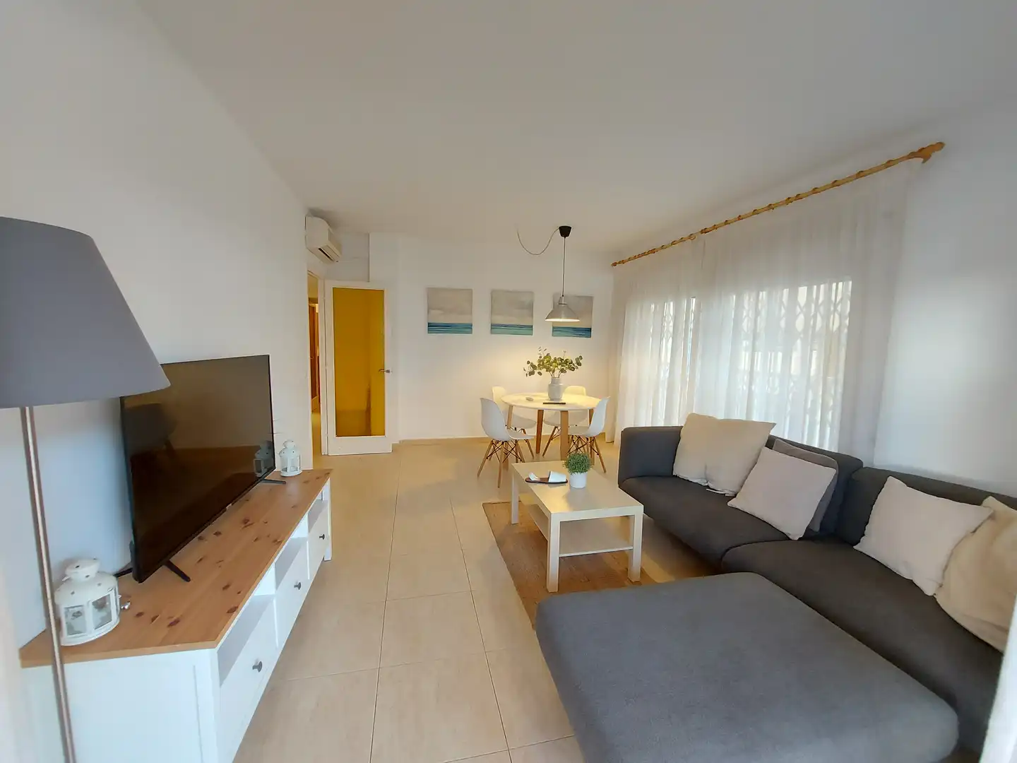Living room of Flat for sale in Castell d'Aro, Platja d'Aro i s'Agaró  with Furnished and Jacuzzi