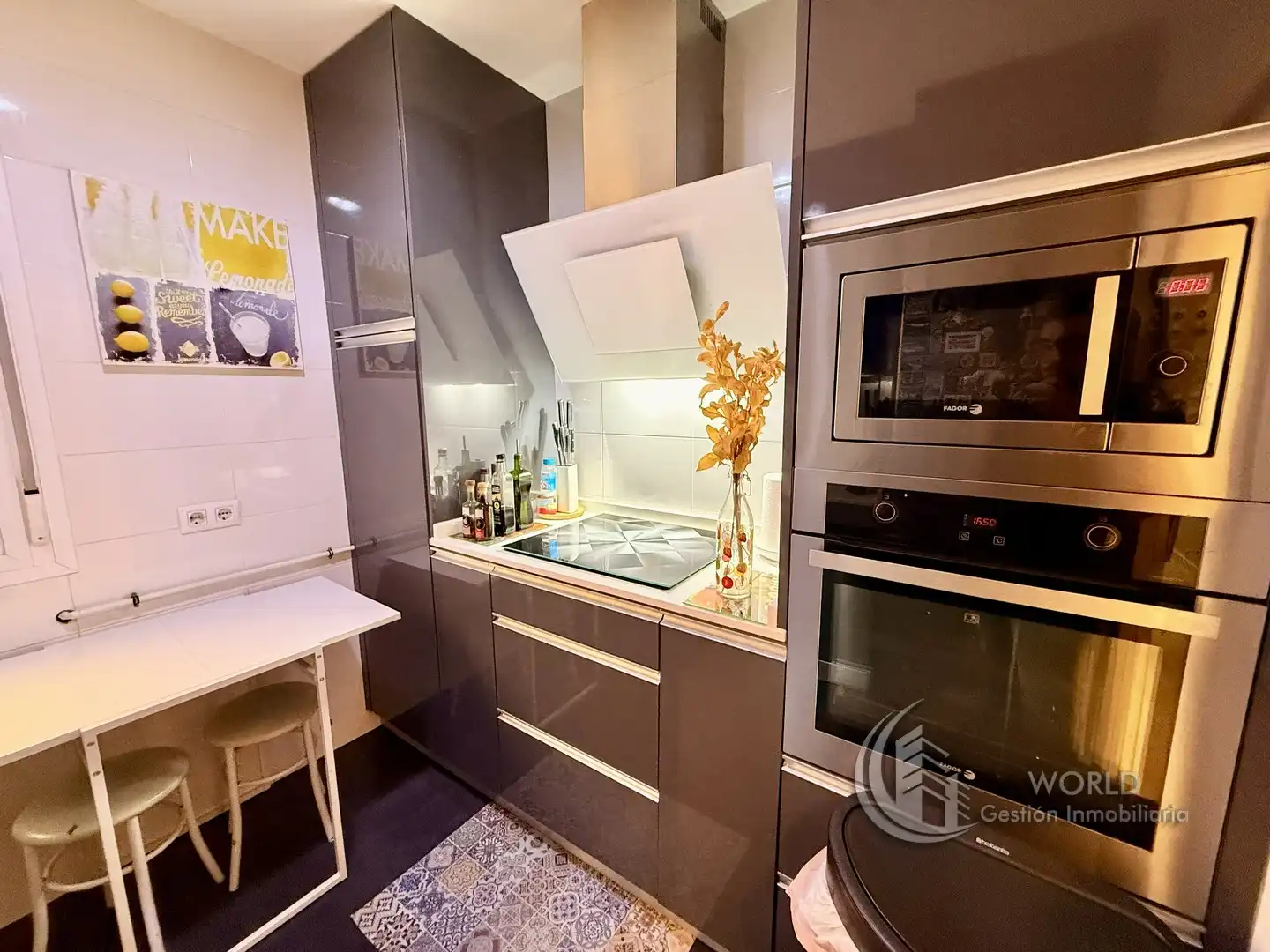Küche von Wohnung zum Verkauf in Madrid mit Klimaanlage, Heizung und Möbliert