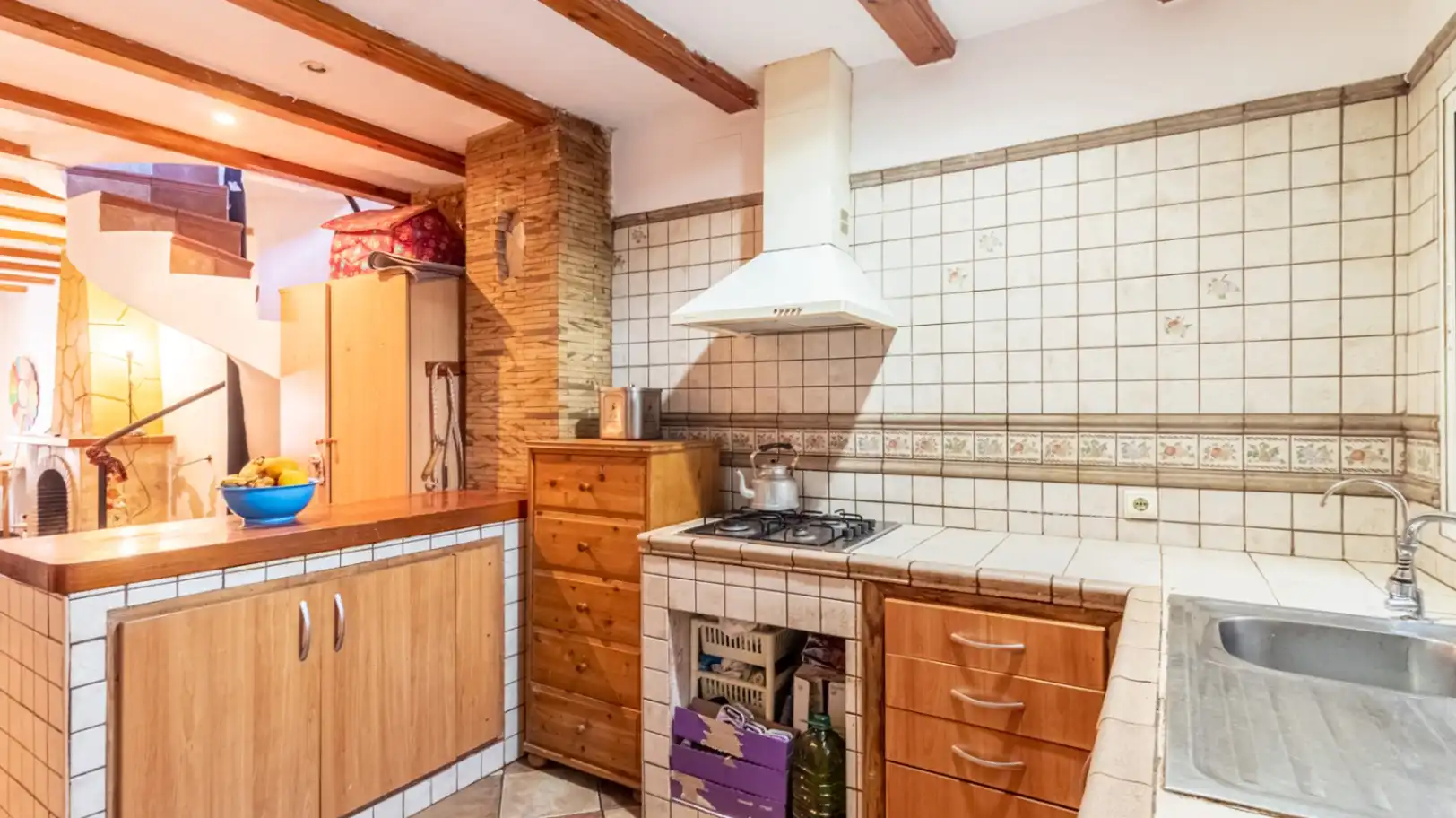 Cocina de Casa o chalet en venta en Ondara con Aire acondicionado, Calefacción y Terraza