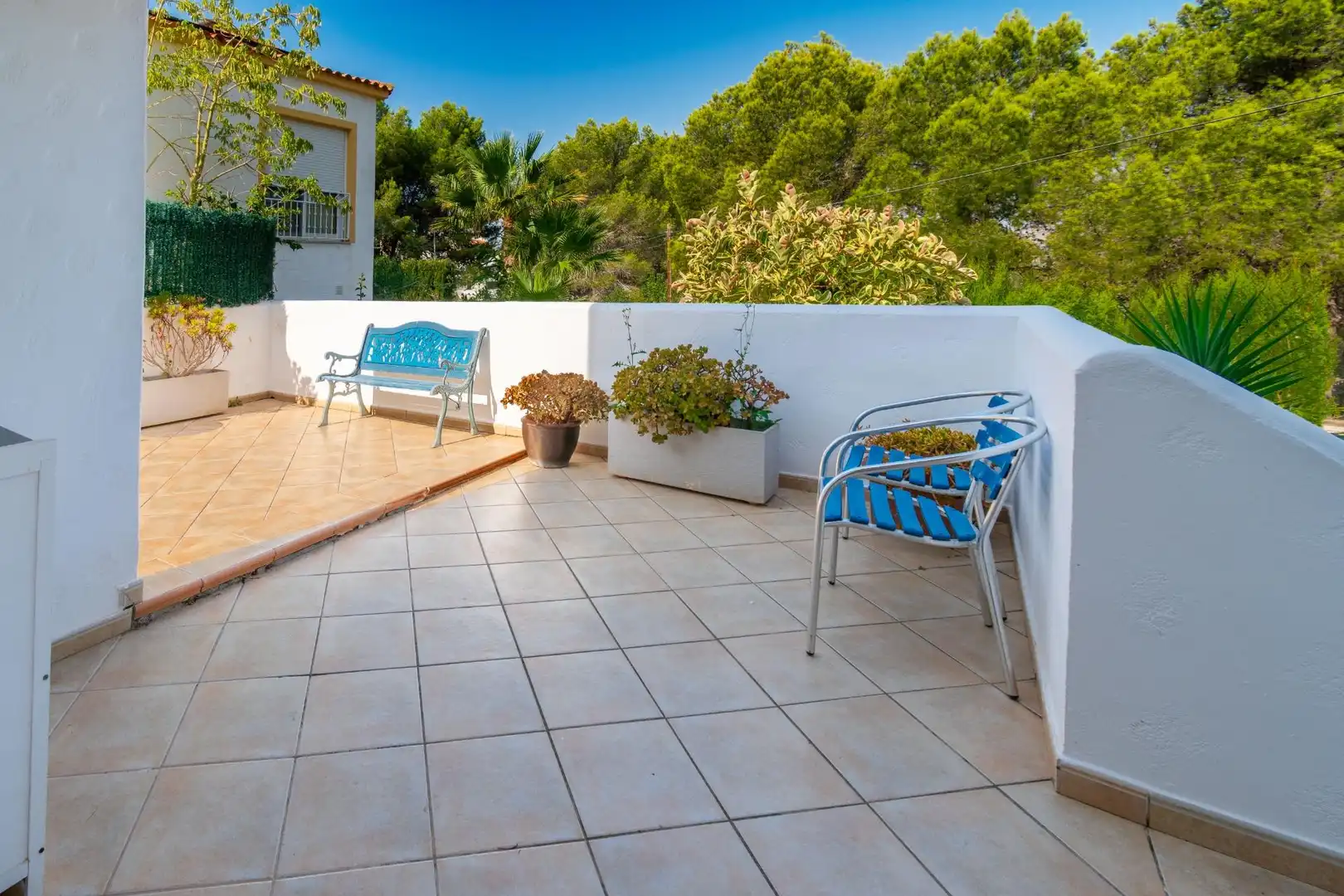 Terrassa de Casa o xalet en venda en L'Alfàs del Pi amb Aire condicionat, Calefacció i Jardí privat
