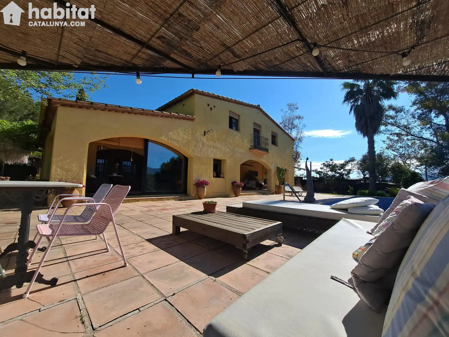 Terraza de Casa o chalet en venta en Sant Esteve Sesrovires con Aire acondicionado, Calefacción y Jardín privado