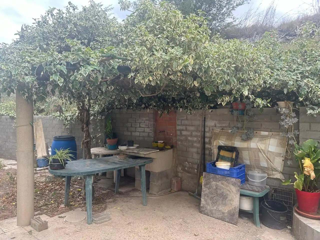 Garden of Houses for sale in Caspe  with Air Conditioner, Heating and Private garden