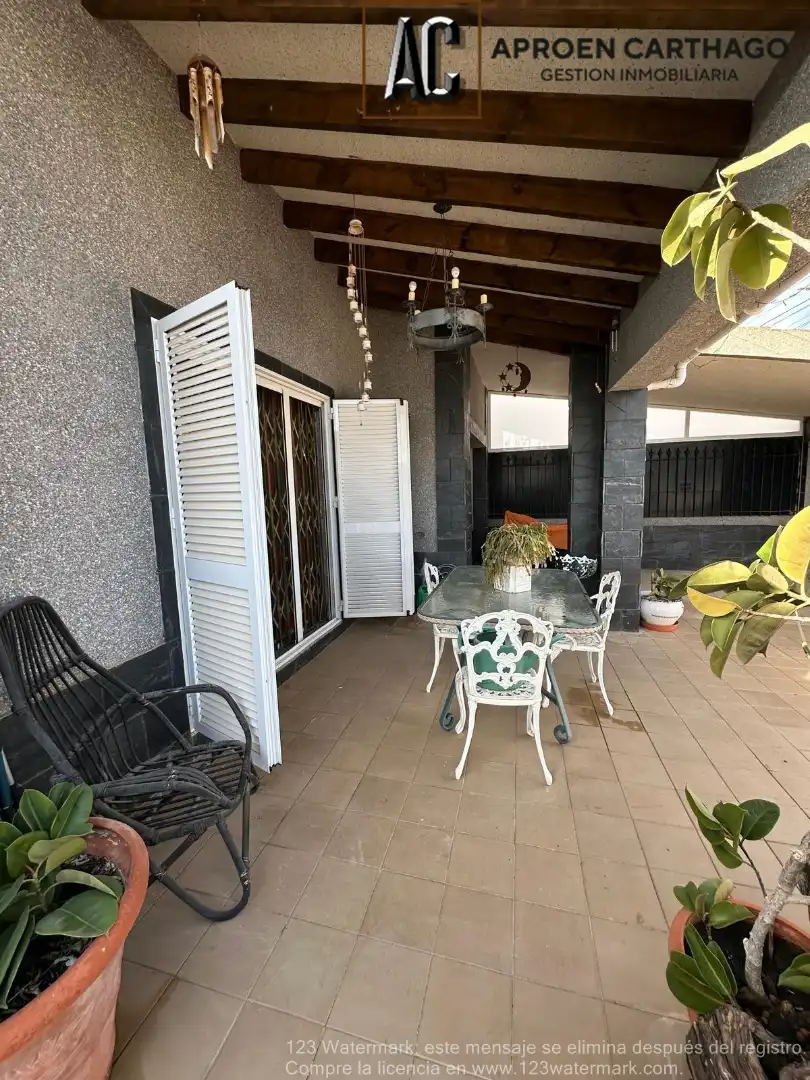 Terraza de Casa o chalet en venta en Cartagena con Aire acondicionado, Calefacción y Jardín privado