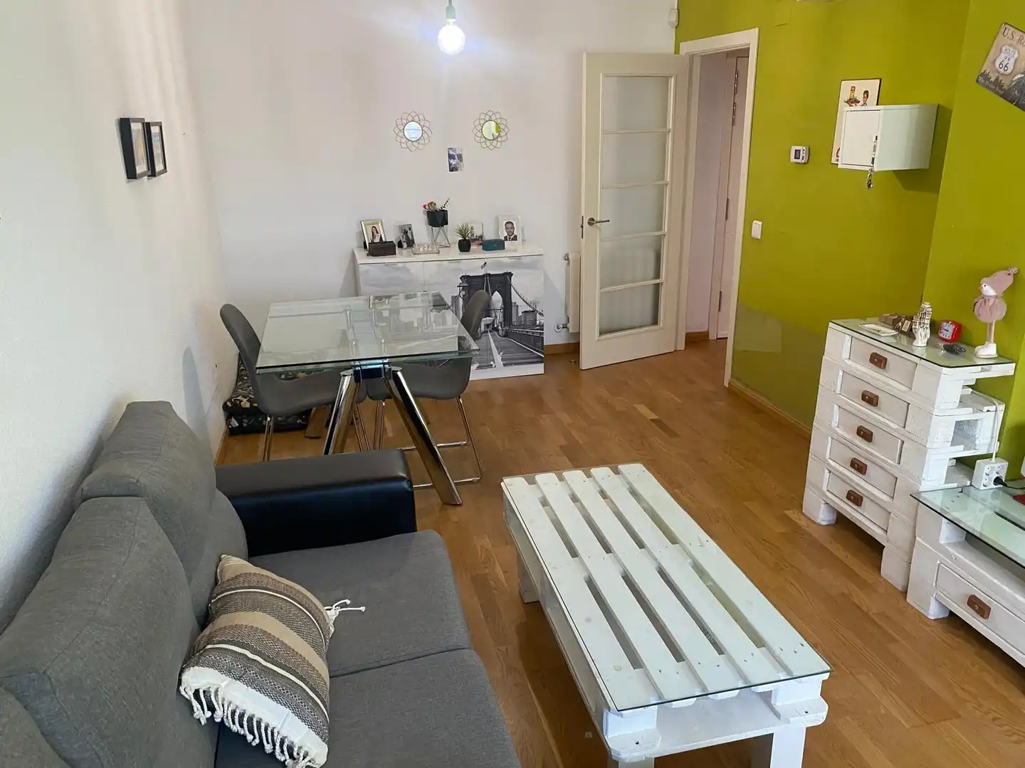 Living room of Ground floor for sale in Ciudad Real  with Air Conditioner, Heating and Terrace