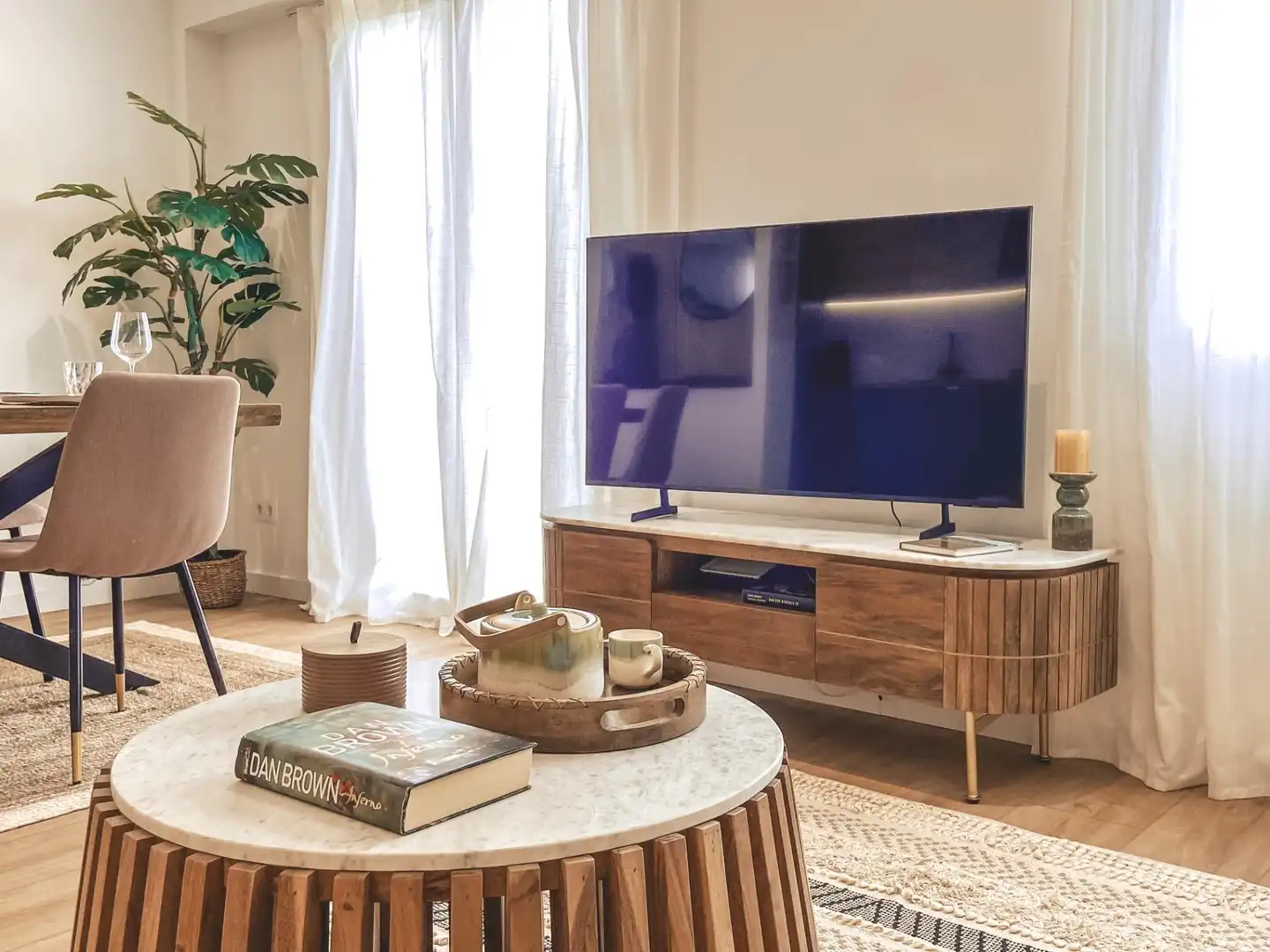 Sala de estar de Apartamento en venta en  Palma de Mallorca con Aire acondicionado, Trastero y Amueblado