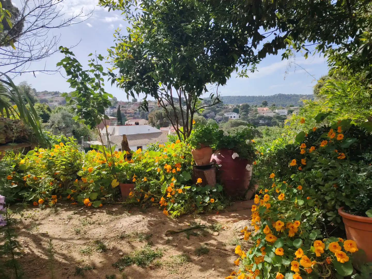 Garden of Houses for sale in Argentona  with Air Conditioner, Heating and Private garden