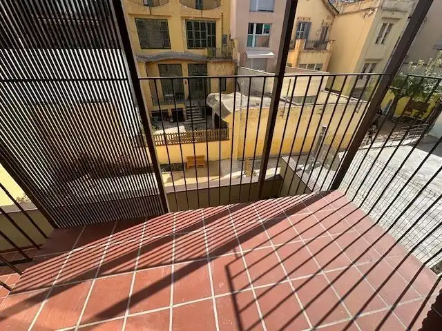 Terrasse von Wohnung zur Miete in Badalona mit Heizung und Balkon