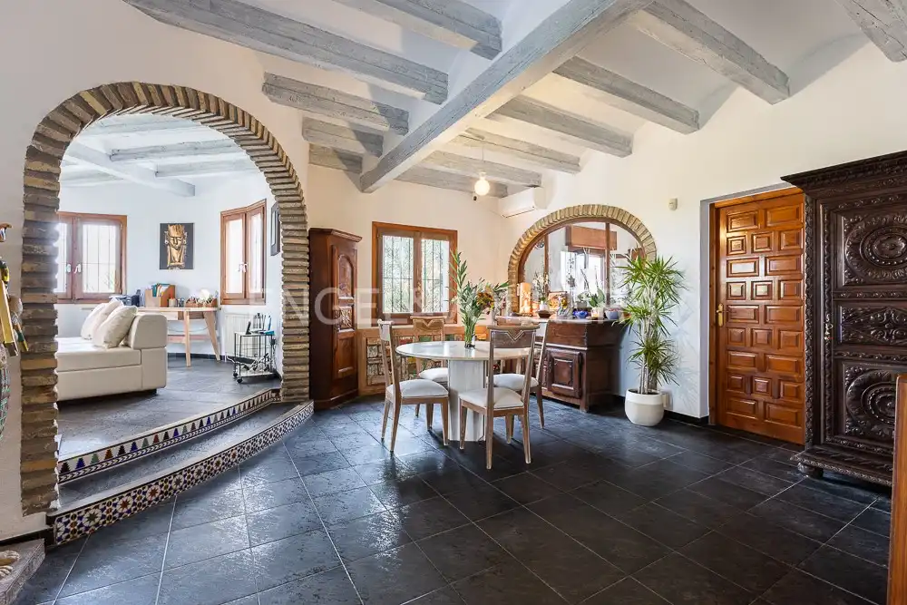 Dining room of Houses for sale in Dénia  with Air Conditioner, Heating and Private garden