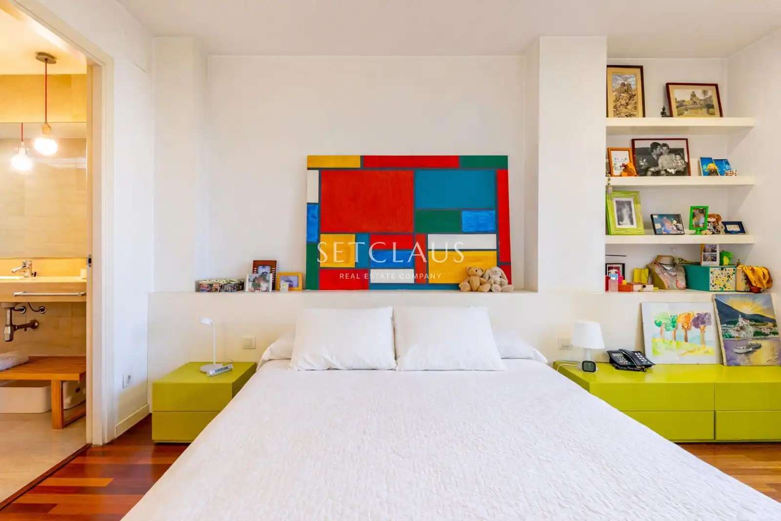 Habitación de Casa adosada en venta en Premià de Mar con Aire acondicionado, Calefacción y Jardín privado