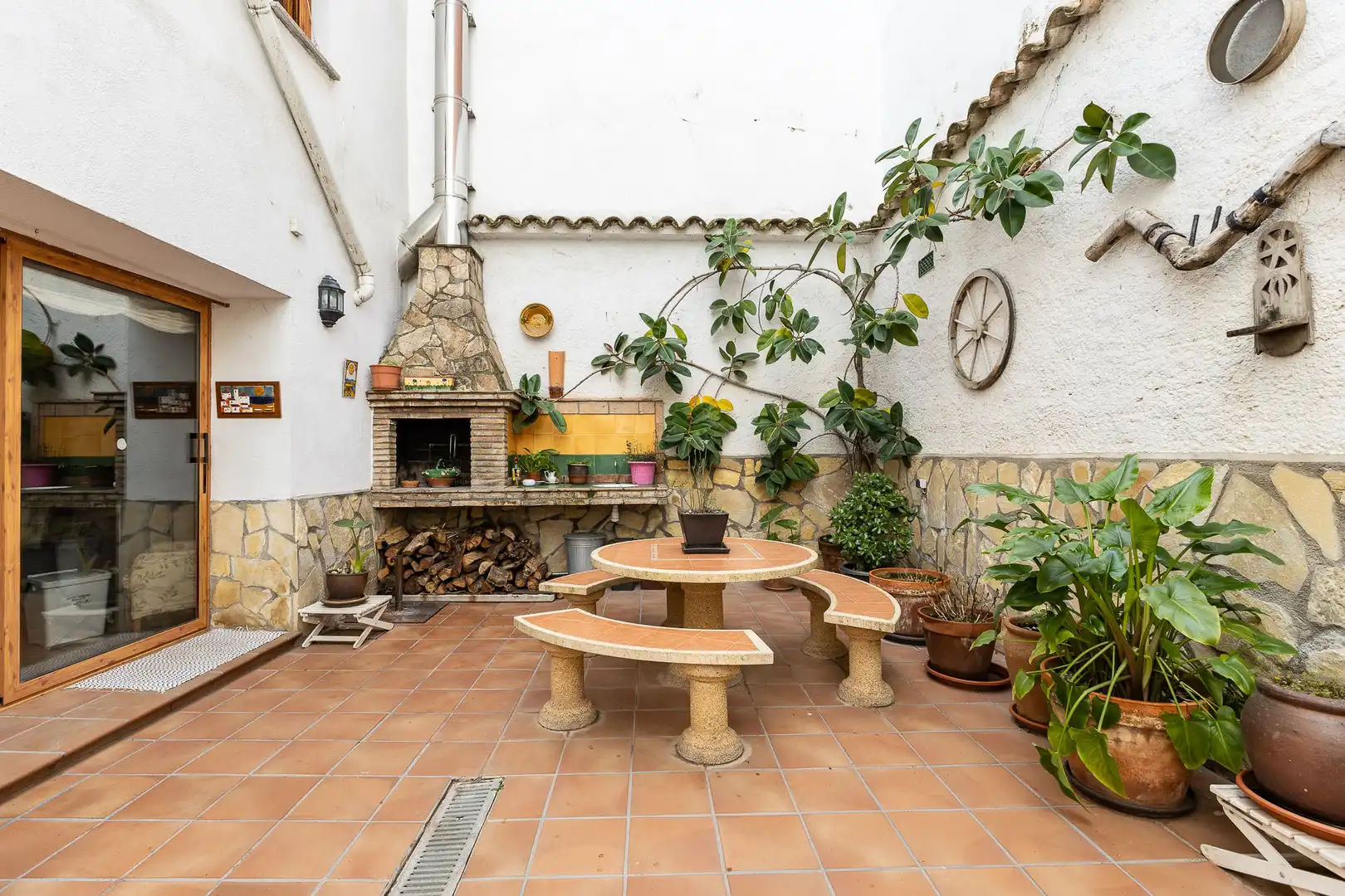 Terraza de Casa adosada en venta en Torrelavit con Calefacción y Terraza