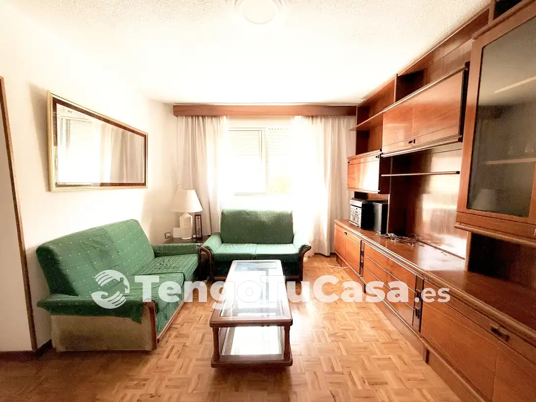 Living room of Flat for rent in Madrid  with Heating, Furnished and Oven