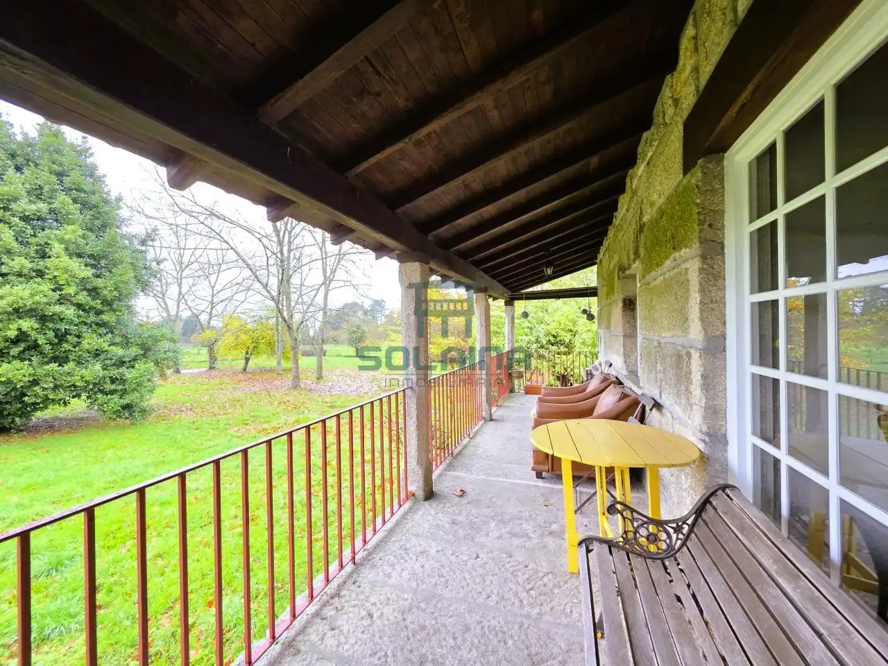 Terrasse von Country house zum Verkauf in Ourense Capital  mit Heizung und Privatgarten
