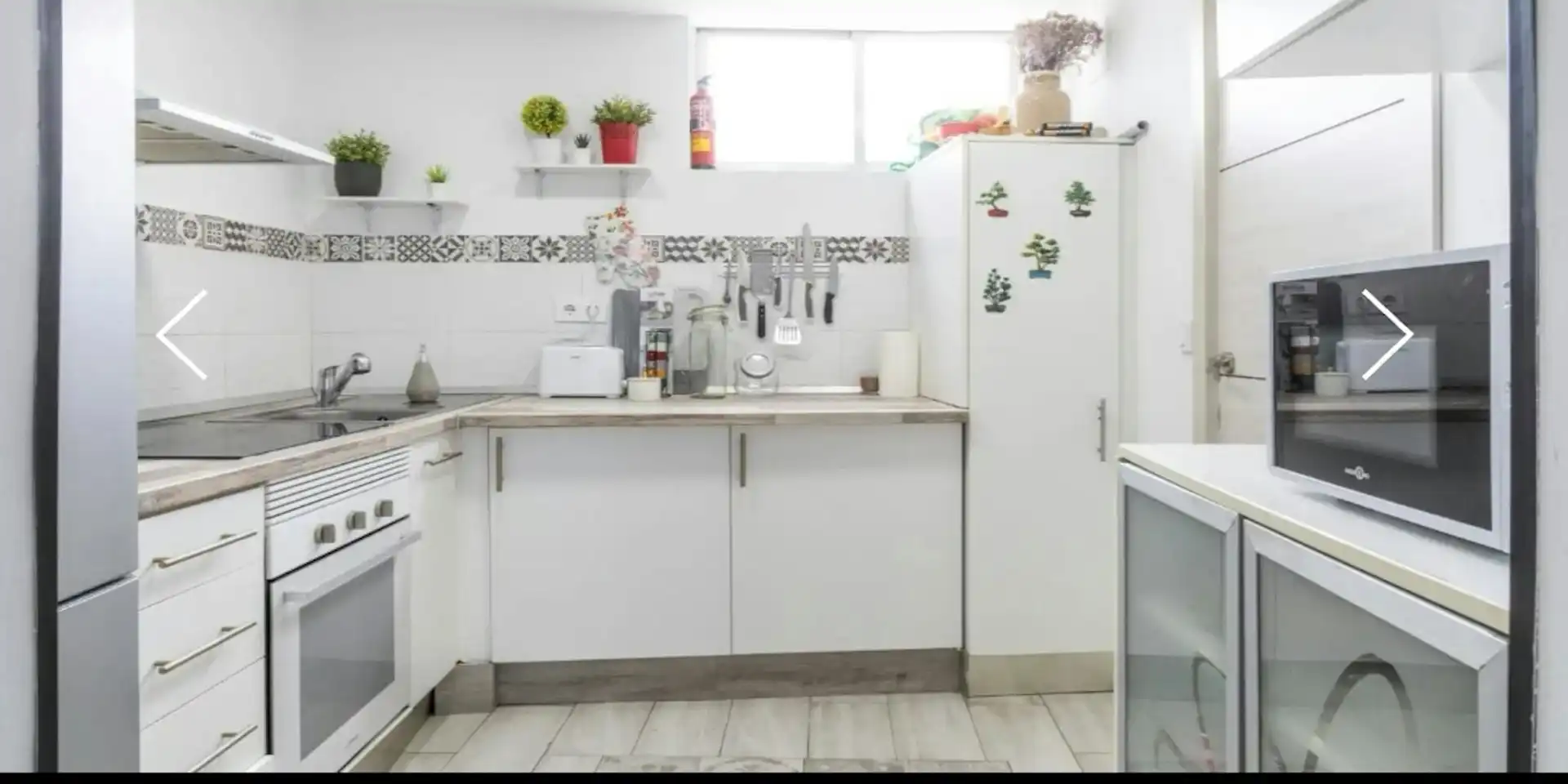 Küche von Wohnung zur untervermieten in Madrid mit Klimaanlage, Heizung und Möbliert