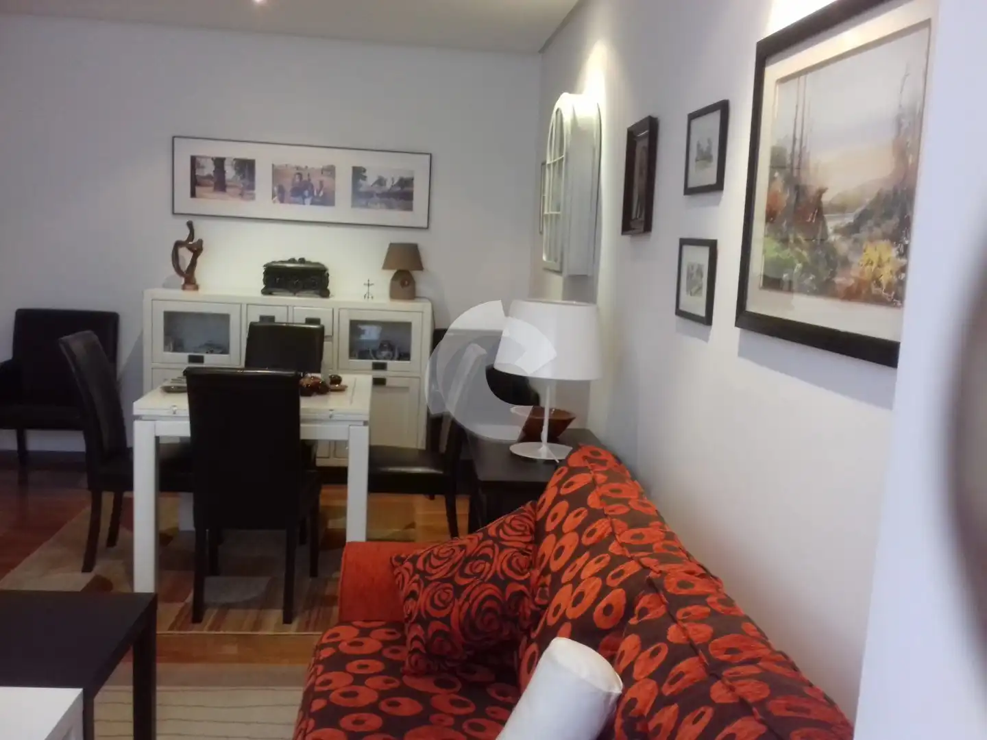 Sala de estar de Apartamento en venta en Ourense Capital  con Calefacción, Trastero y Amueblado