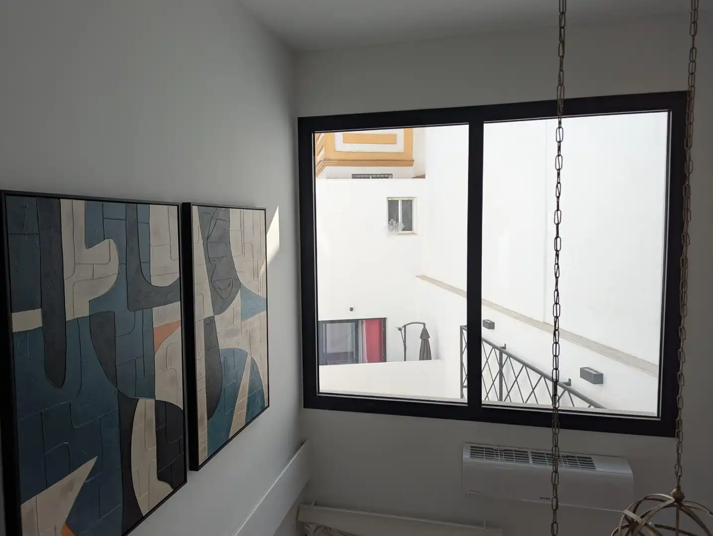 Maisonette zur Miete in Sanlúcar la Mayor mit Klimaanlage, Terrasse und Möbliert