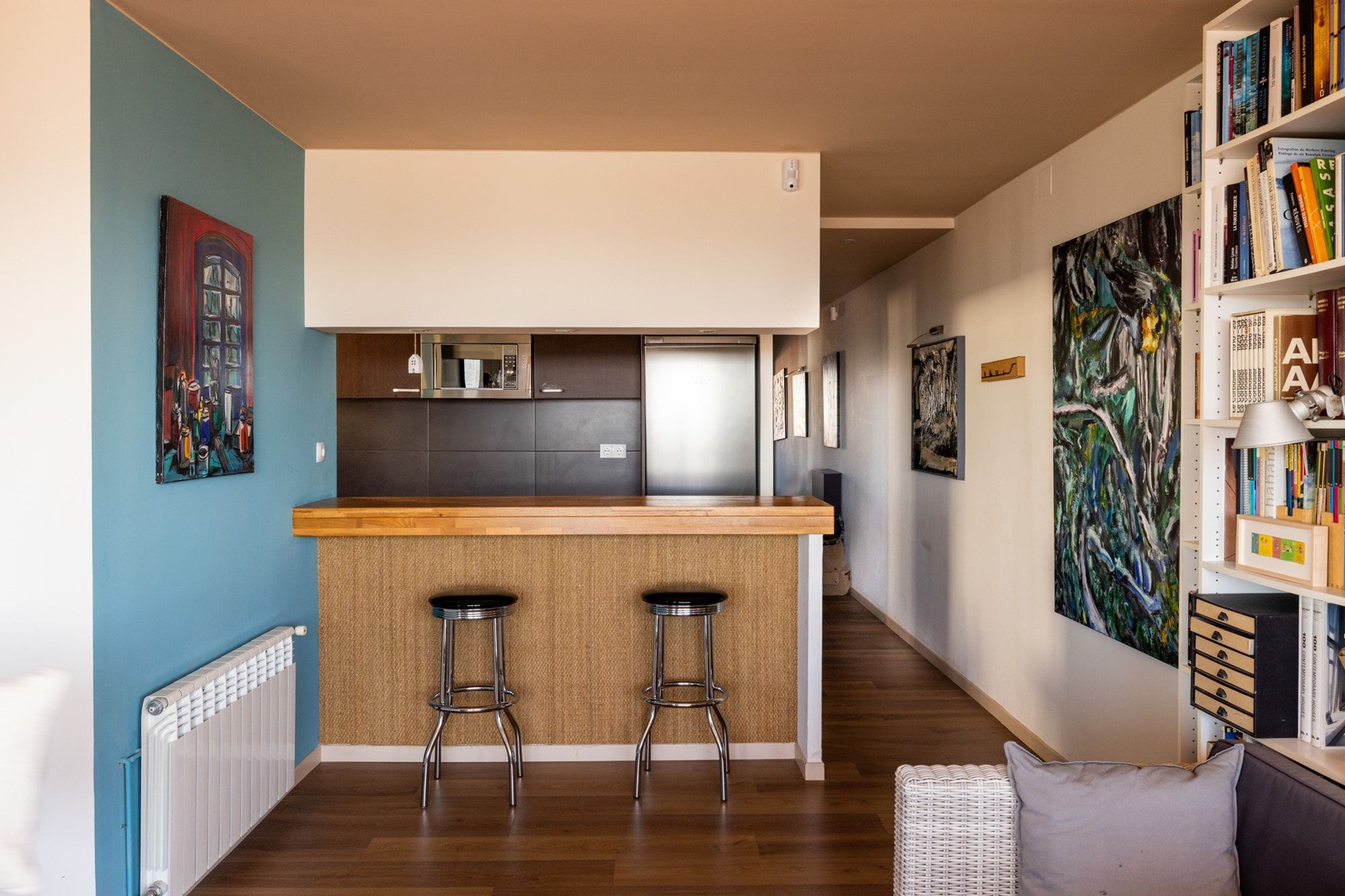 Kitchen of Attic for sale in  Barcelona Capital  with Air Conditioner, Heating and Terrace