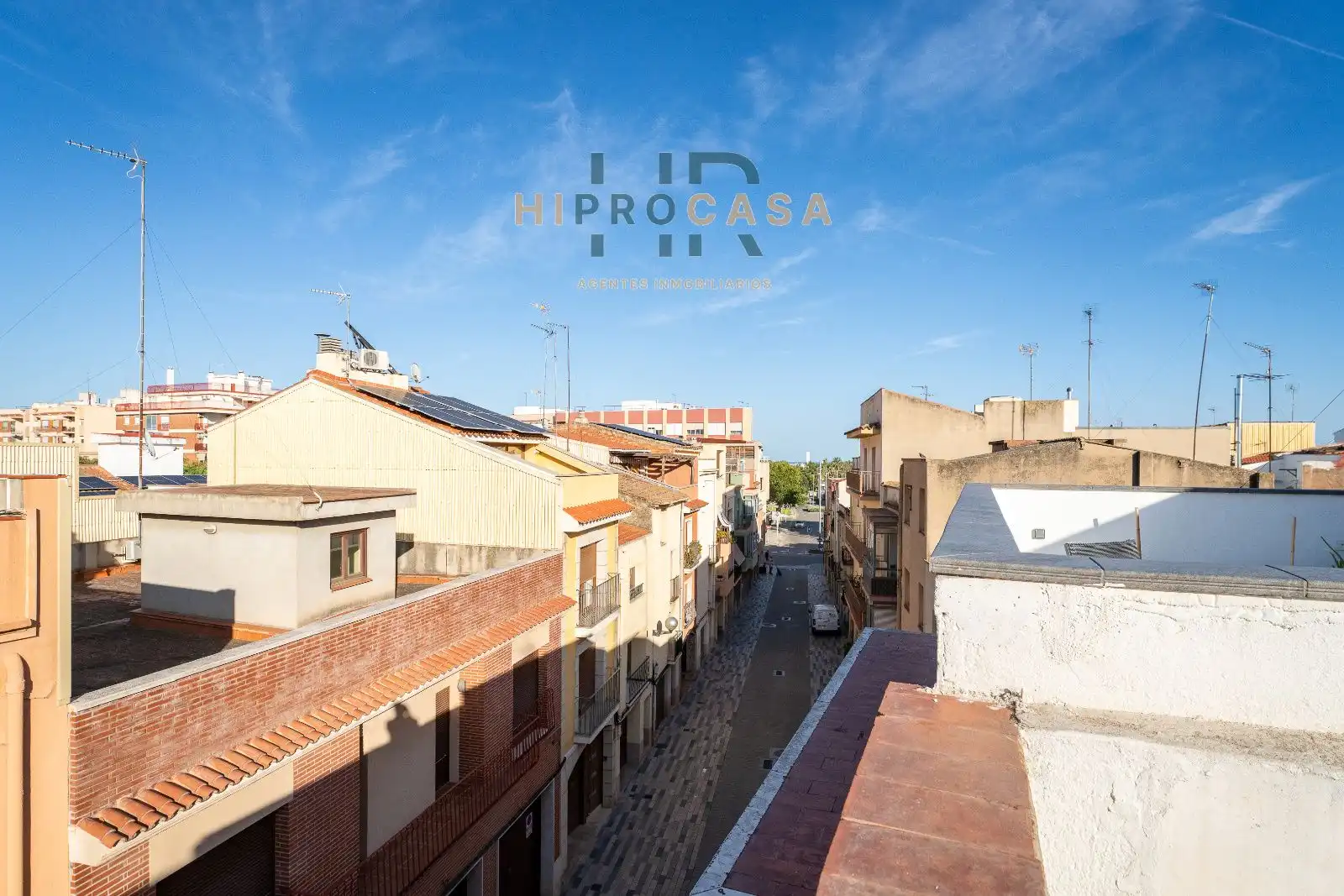 Vista exterior de Piso en venta en Población de Arroyo con Aire acondicionado, Calefacción y Terraza
