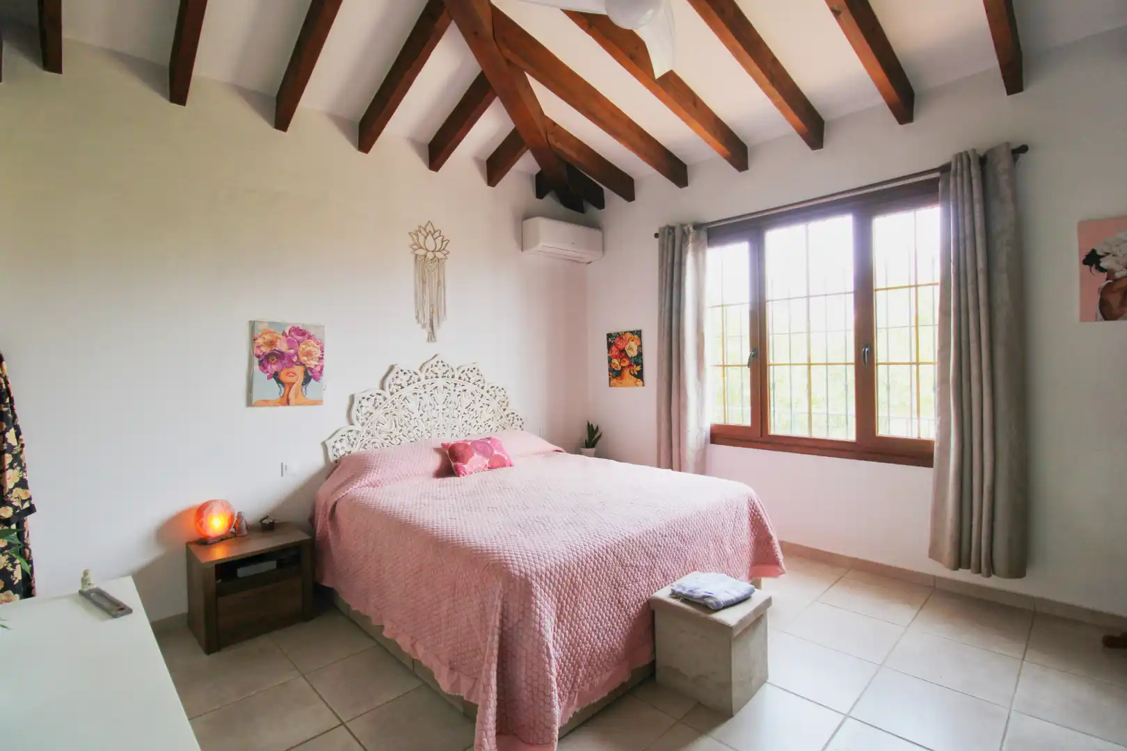 Habitación de Finca rústica en venta en Mijas con Aire acondicionado, Calefacción y Jardín privado