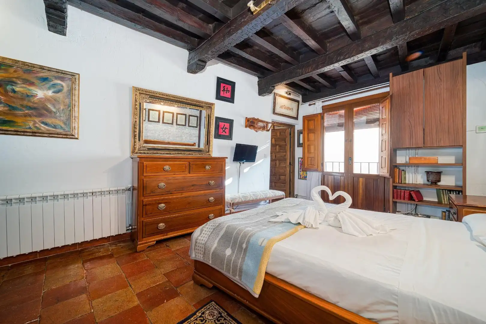 Schlafzimmer von Wohnungen zum Verkauf in Cuenca mit Heizung, Abstellraum und Möbliert