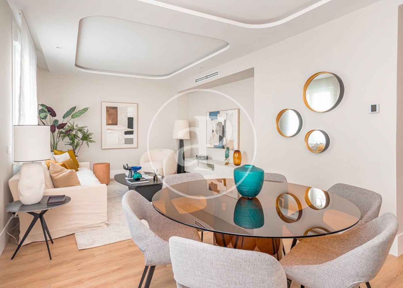 Sala d'estar de Pis en venda en  Madrid Capital amb Aire condicionat, Calefacció i Traster