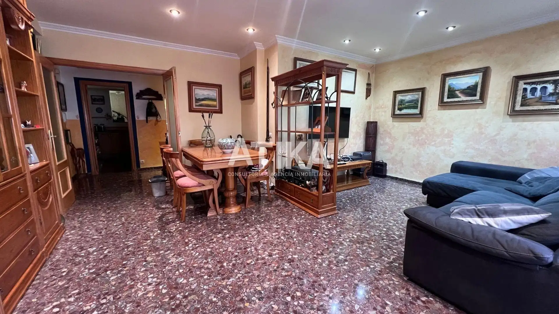Living room of Flat for sale in Ontinyent  with Heating, Terrace and Storage room