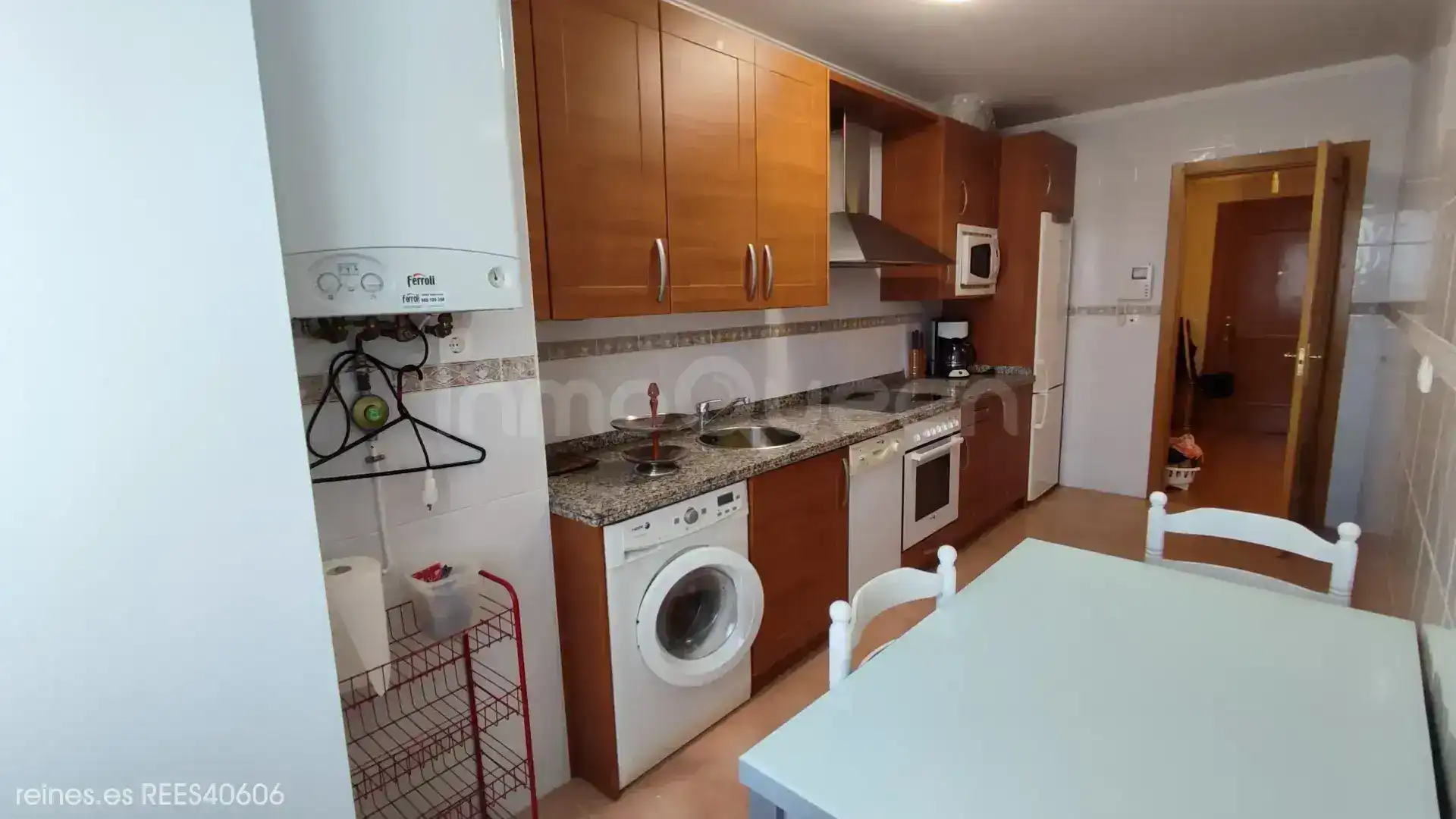 Cocina de Piso en venta en Soto del Barco con Calefacción y Amueblado