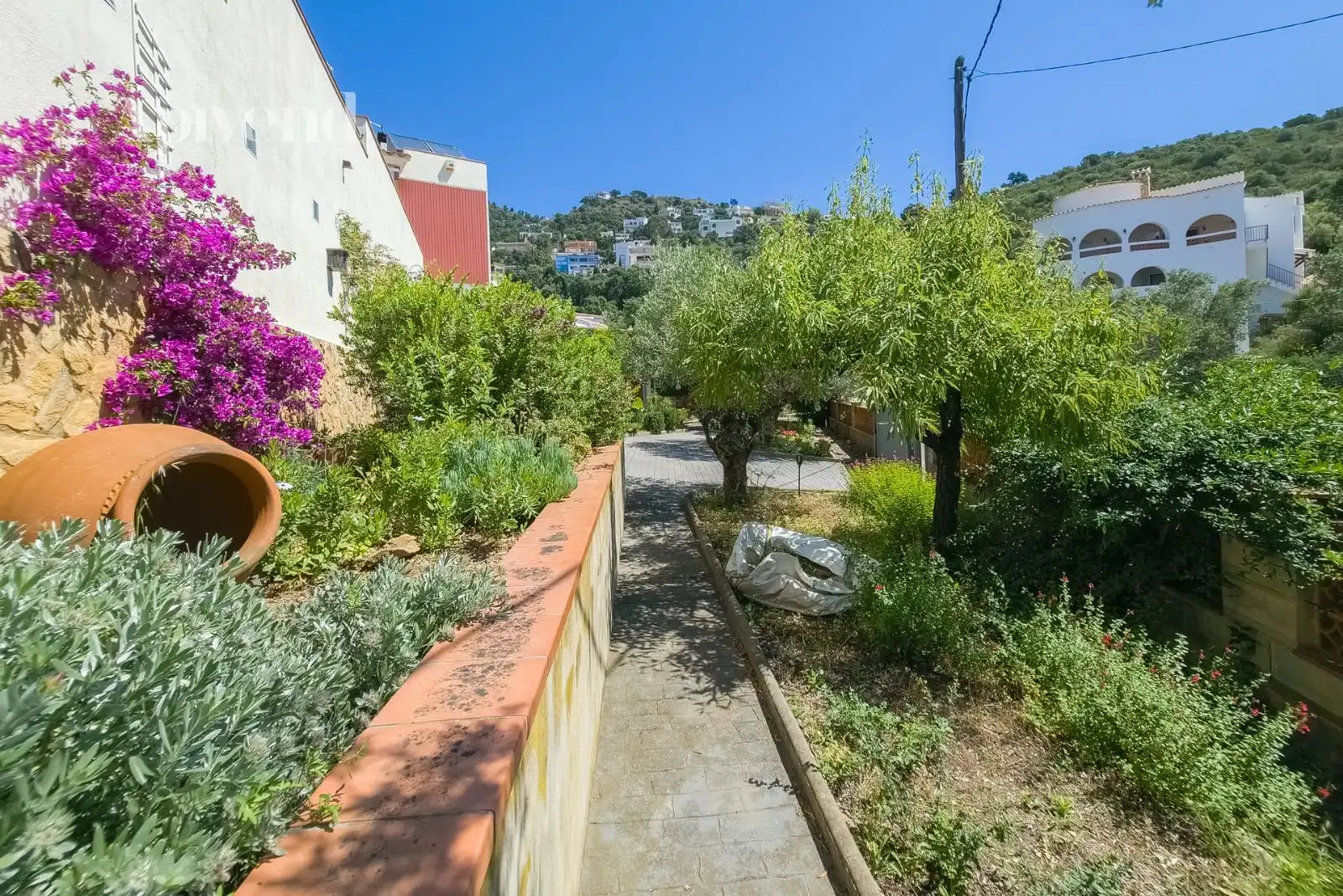 Exterior view of Houses for sale in Roses  with Air Conditioner, Heating and Private garden
