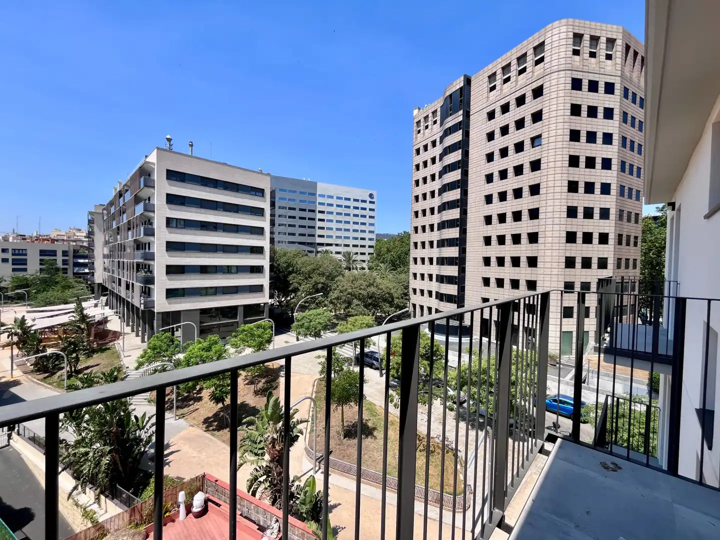 Exterior view of Flat for rent in Barcelona  with Air Conditioner, Heating and Parquet flooring