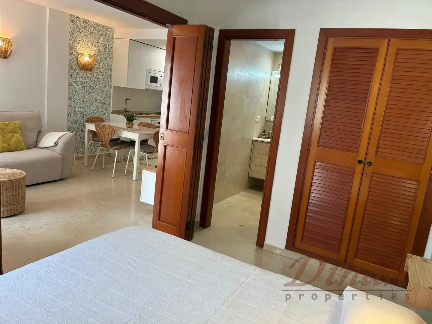 Habitación de Apartamento de alquiler en Altea con Aire acondicionado, Calefacción y Amueblado