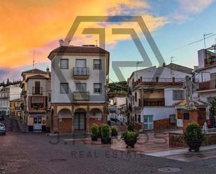 Exterior view of Single-family semi-detached for sale in Benamocarra  with Air Conditioner and Terrace