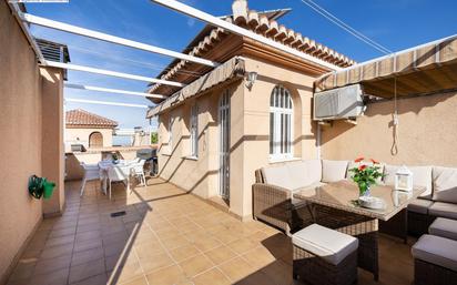 Terrassa de Casa adosada en venda en  Granada Capital amb Aire condicionat, Calefacció i Terrassa