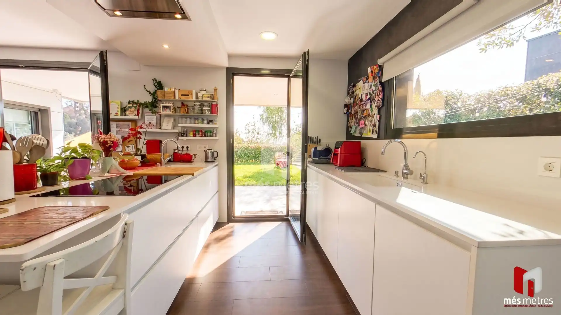 Cocina de Casa o chalet en venta en Teià con Aire acondicionado, Calefacción y Jardín privado