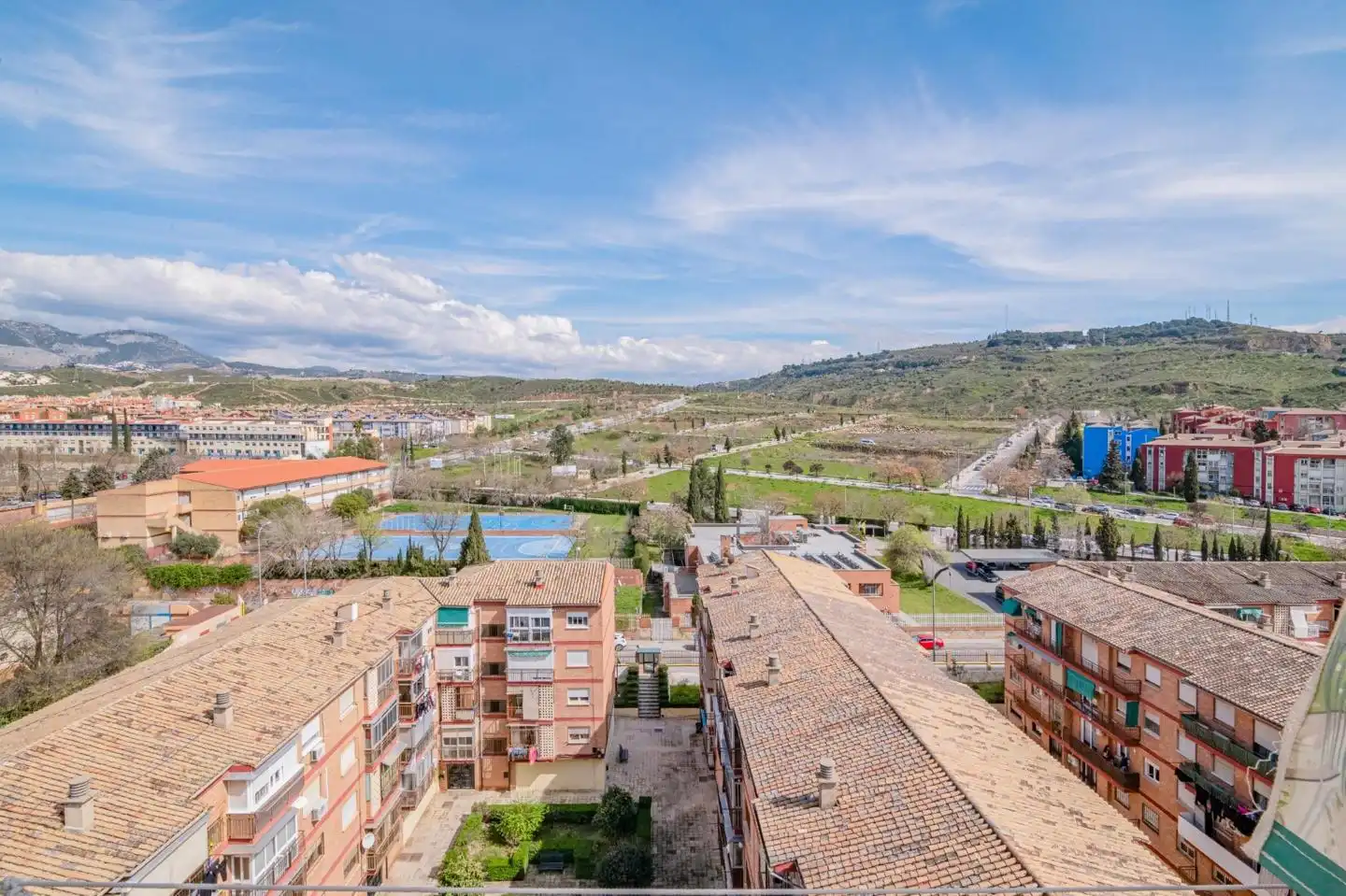 Exterior view of Flat for sale in Granada  with Air Conditioner