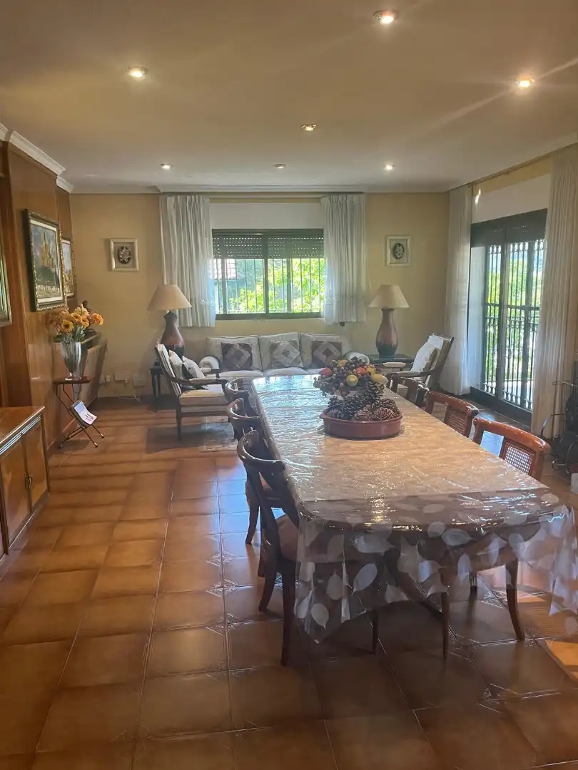 Comedor de Casa o chalet de alquiler en Becerril de la Sierra con Aire acondicionado, Calefacción y Jardín privado