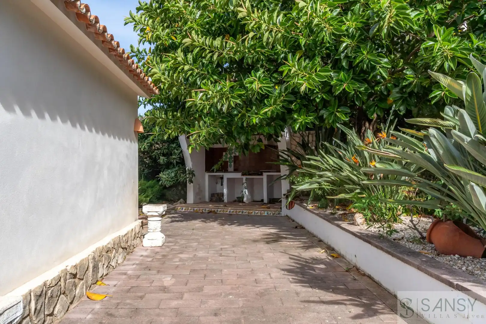 Vista exterior de Casa o chalet en venta en Dénia con Aire acondicionado y Piscina