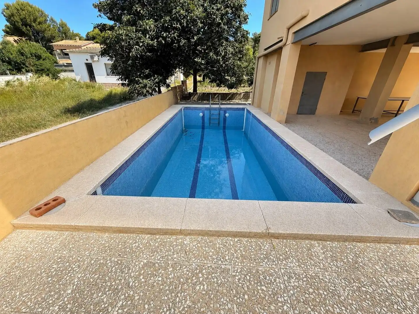 Schwimmbecken von Haus oder Chalet zum Verkauf in Sant Jaume dels Domenys mit Privatgarten, Terrasse und Schwimmbad
