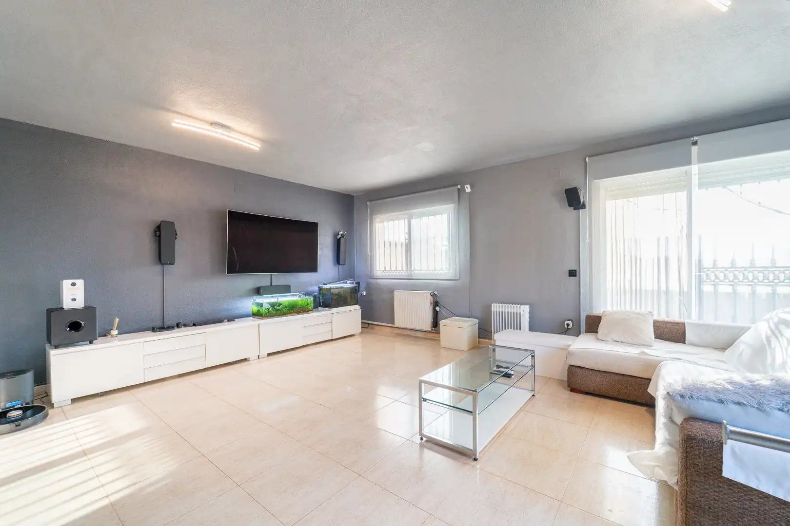Living room of Detached homes for sale in Villanueva de Perales  with Heating, Private garden and Terrace