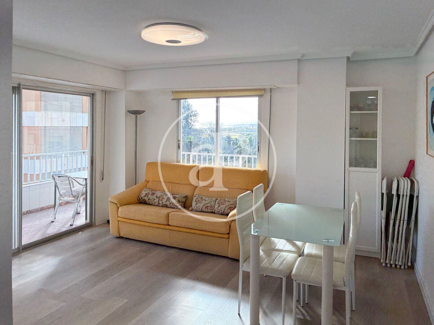 Living room of Flat for sale in Cullera  with Heating, Terrace and Storage room