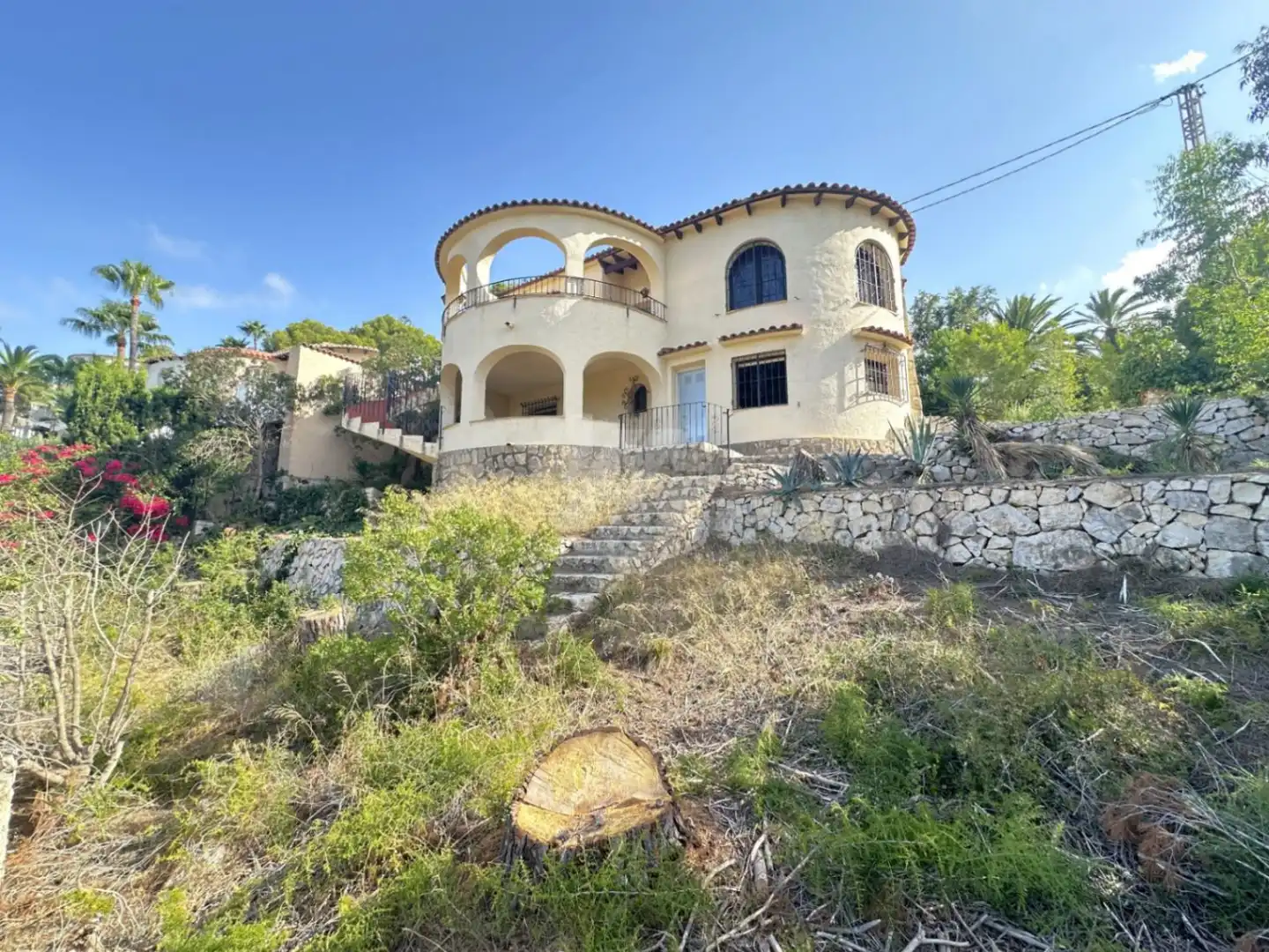 Vista exterior de Casa o xalet en venda en Benissa amb Calefacció, Terrassa i Traster