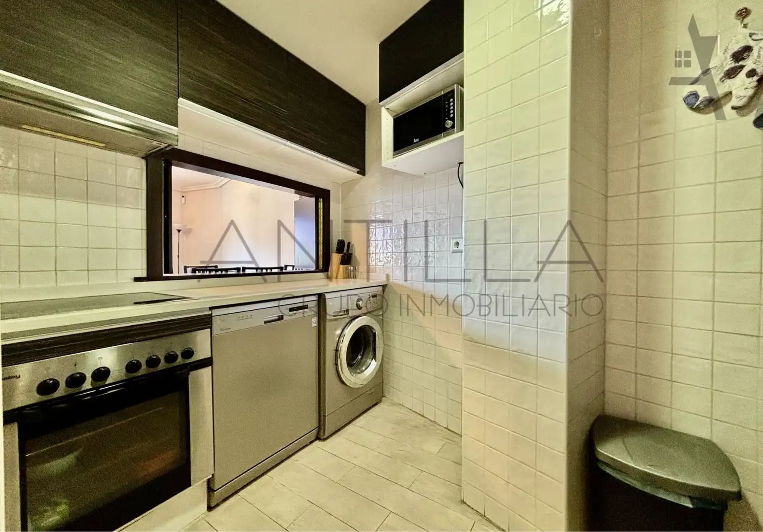 Kitchen of Flat for sale in Madrid  with Air Conditioner, Heating and Furnished