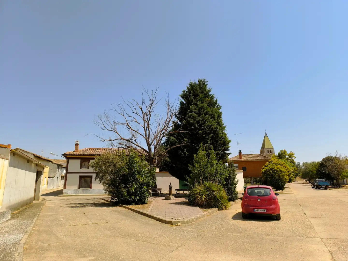 Vista exterior de Casa o chalet en venta en Castromocho con Jardín privado y Trastero