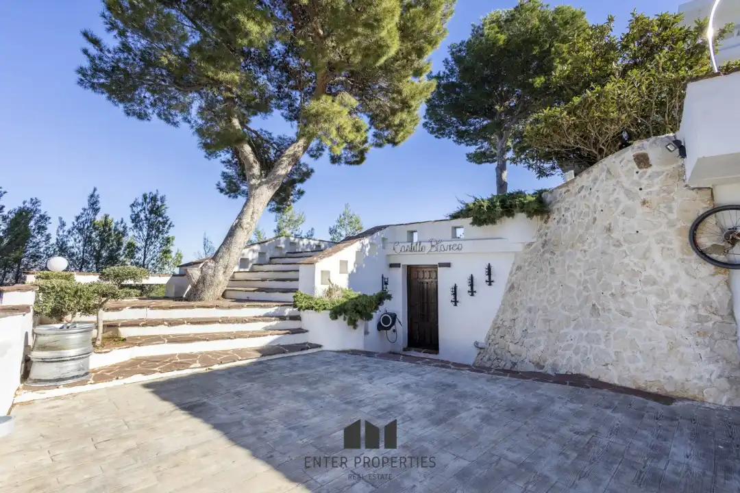 Exterior view of Flat for rent in Calpe / Calp  with Air Conditioner, Heating and Terrace