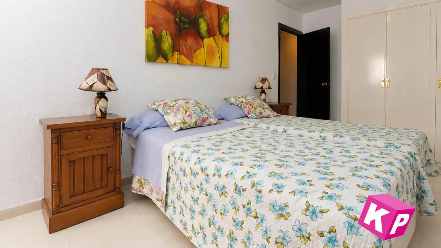 Schlafzimmer von Wohnung zum Verkauf in Santa Pola mit Klimaanlage, Terrasse und Möbliert